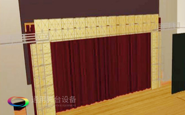 防火隔離幕Safety curtain——舞臺、觀眾廳分隔 阻斷火源及有害煙氣的擴散